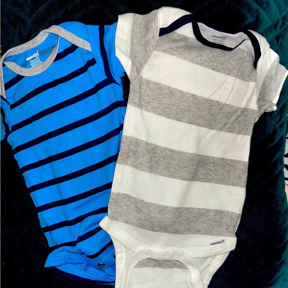 3-6 months Gerber onesies